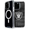 NFL Las Vegas Raiders Black & White iPhone 15 Pro MagSafe Case